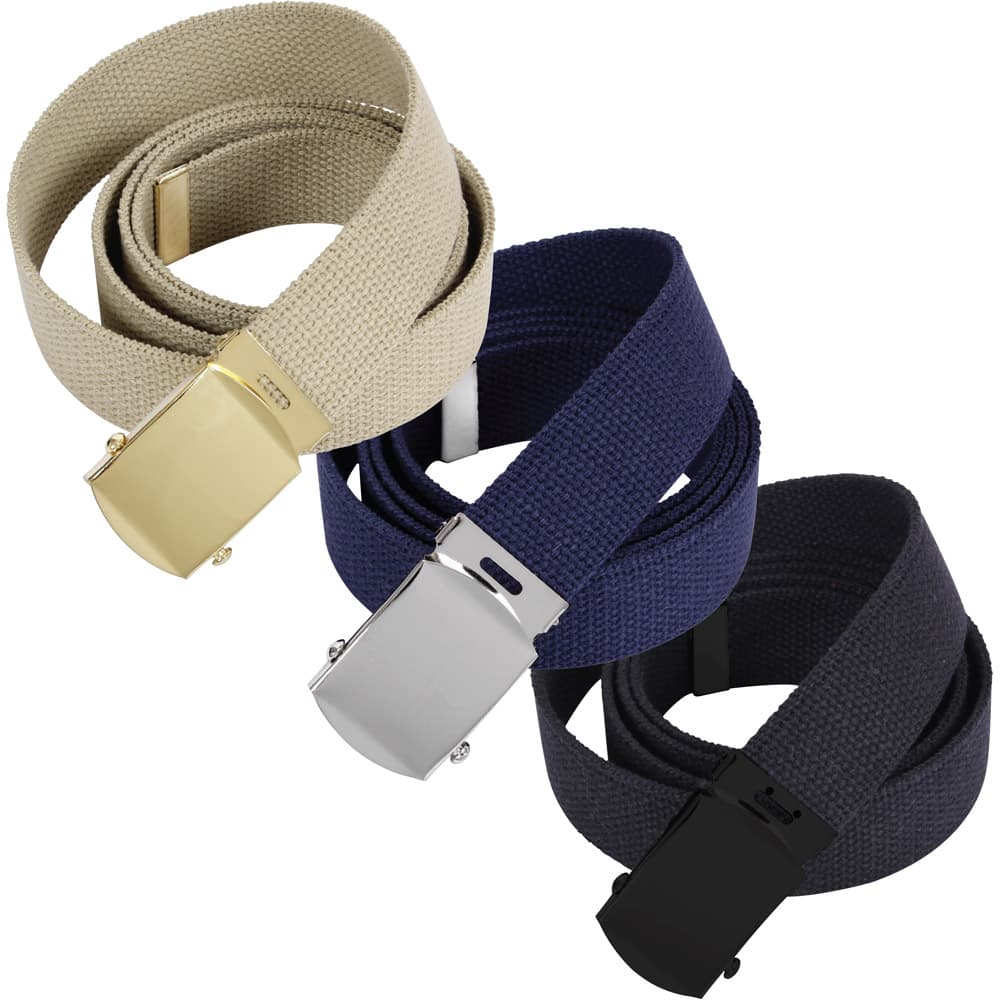 Military Web Belts 3-Pack