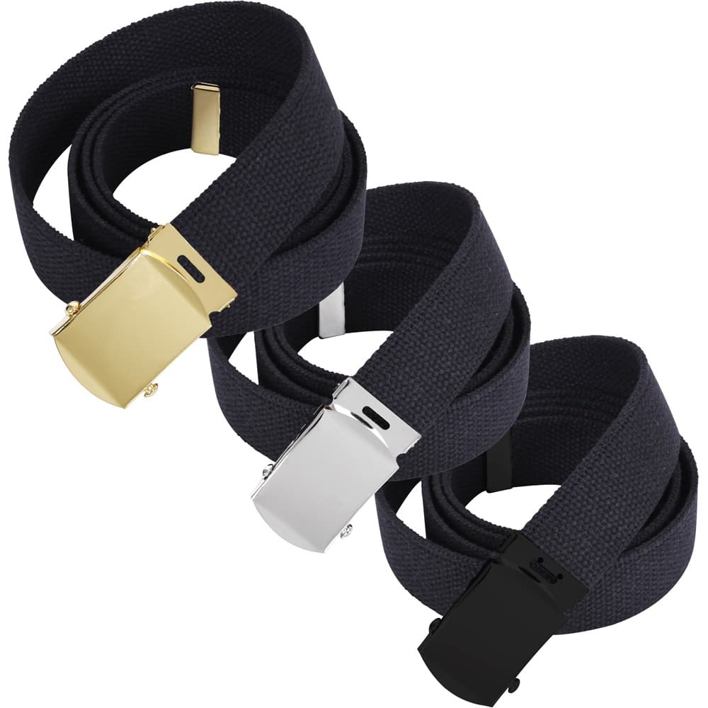 Military Web Belts 3-Pack