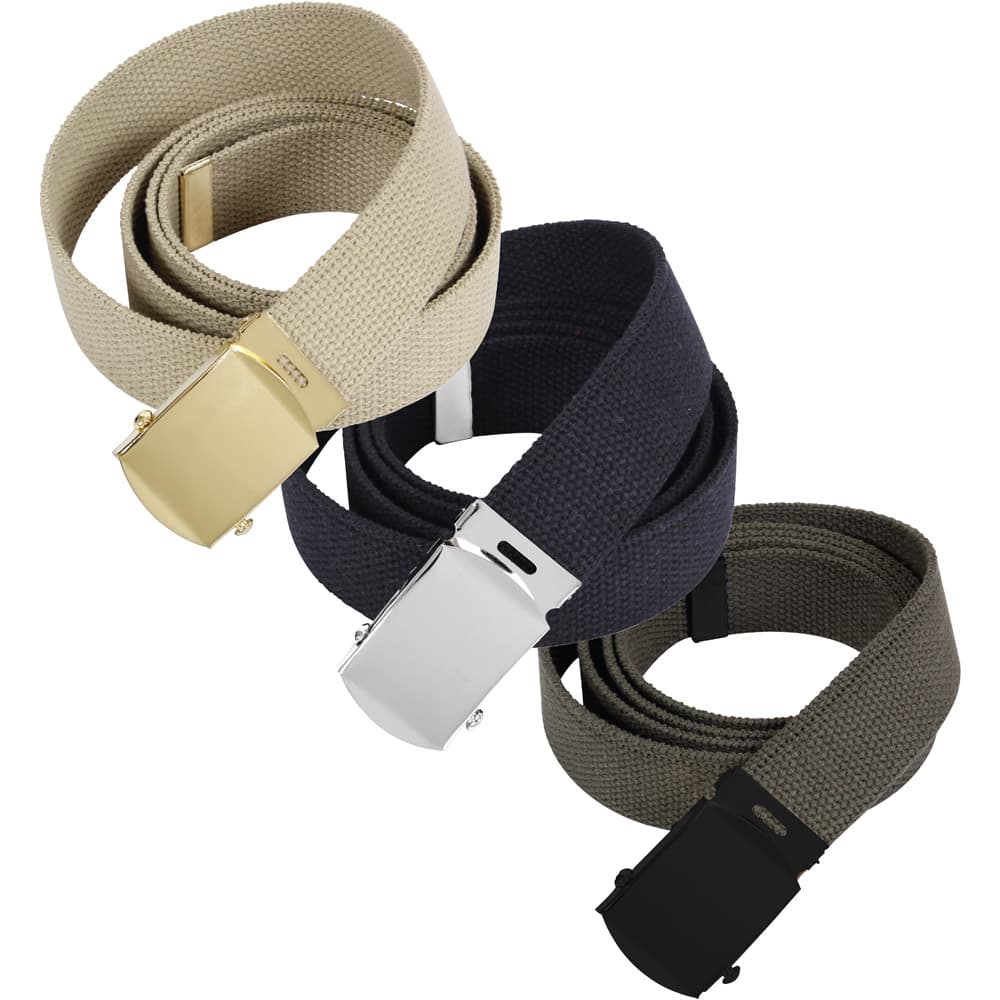 Military Web Belts 3-Pack