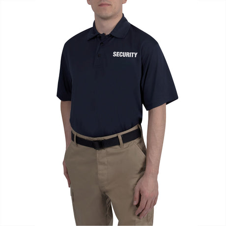 Moisture Wicking Security Short Sleeve Polo Shirt