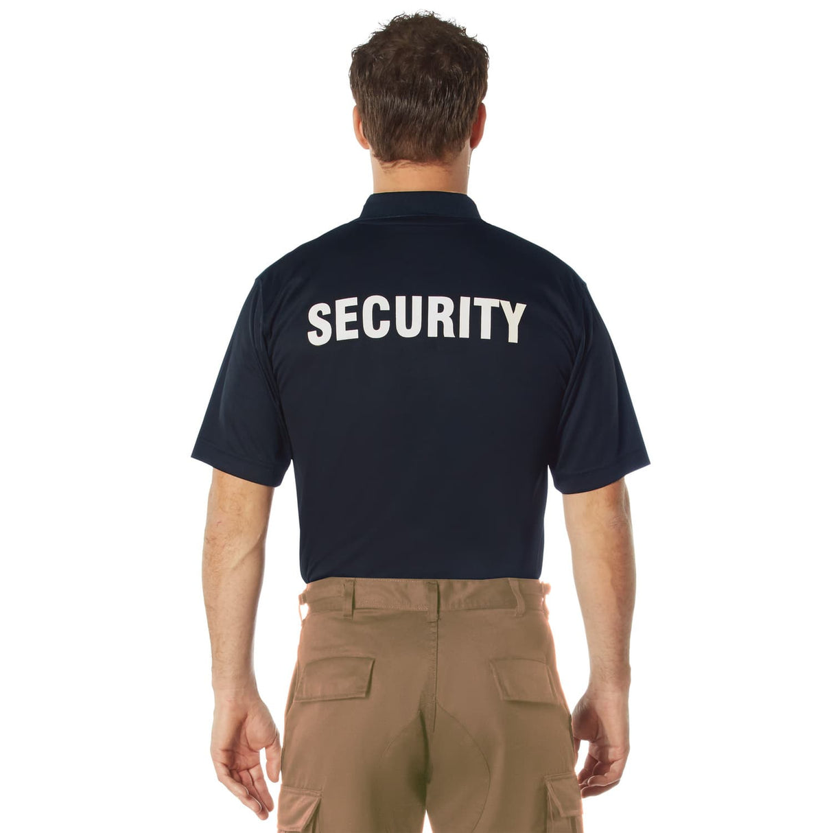 Moisture Wicking Security Short Sleeve Polo Shirt