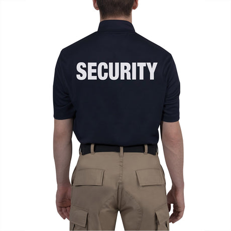 Moisture Wicking Security Short Sleeve Polo Shirt