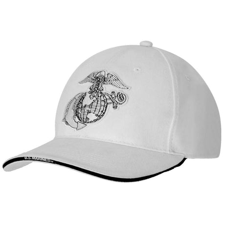 US Marines Globe and Anchor Structured Baseball Hat
