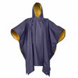 Reversible Blue and Yellow PVC Rain Poncho