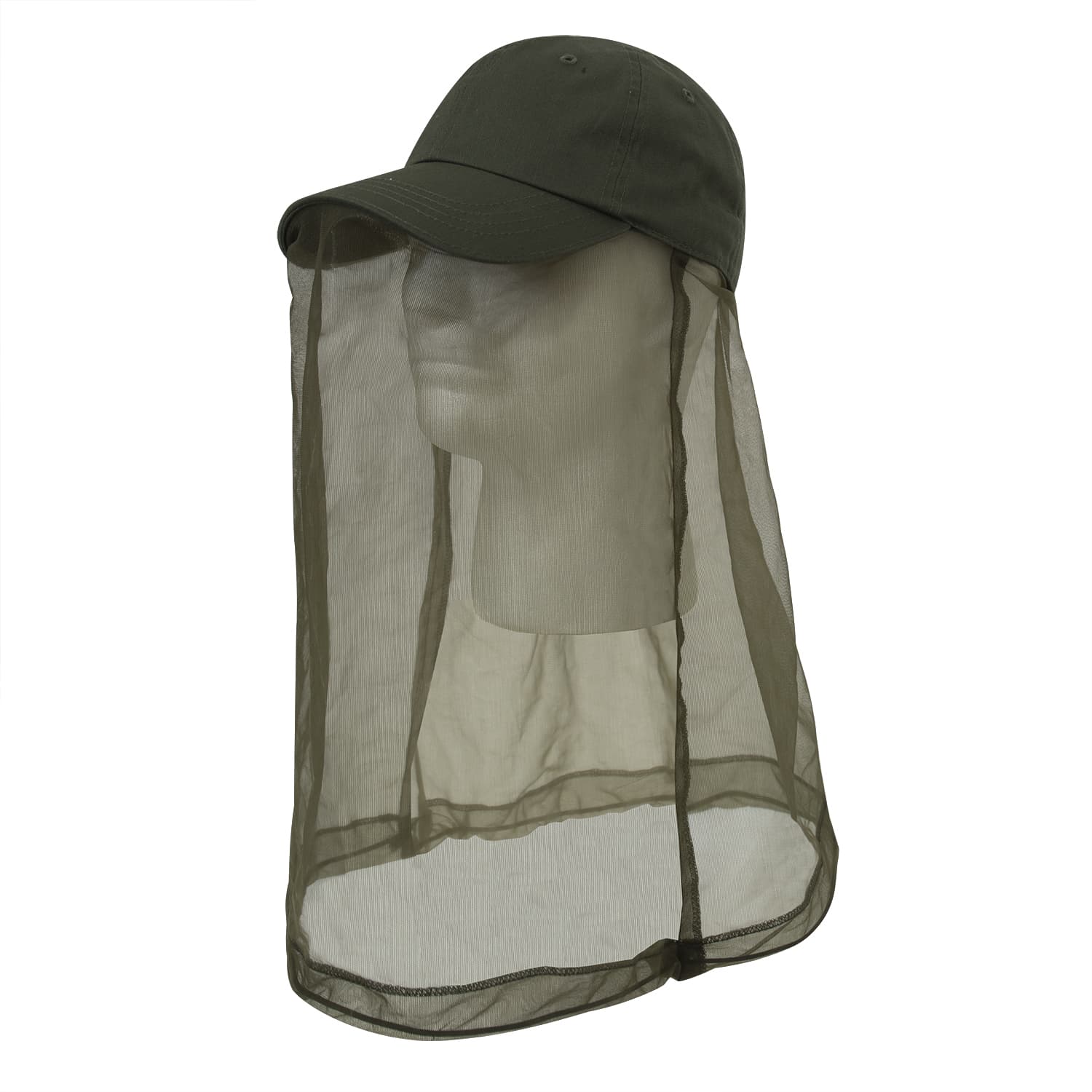 Rothco Baseball Cap with Mosquito Head Net