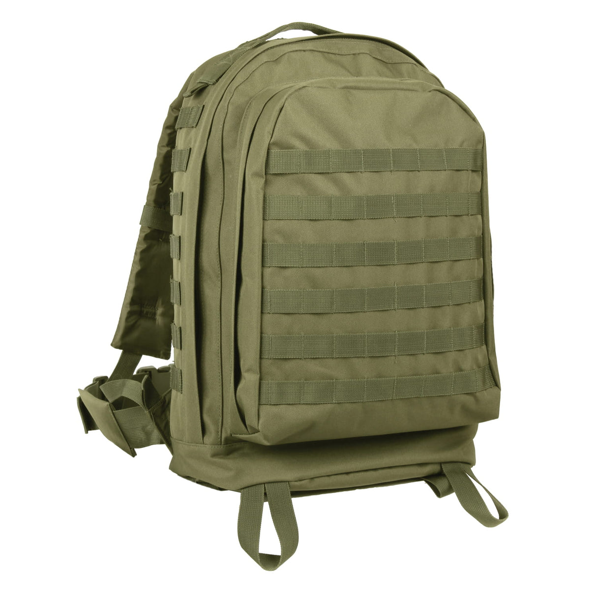 Basic Issue Olive Drab MOLLE 3-Day Assault Pack