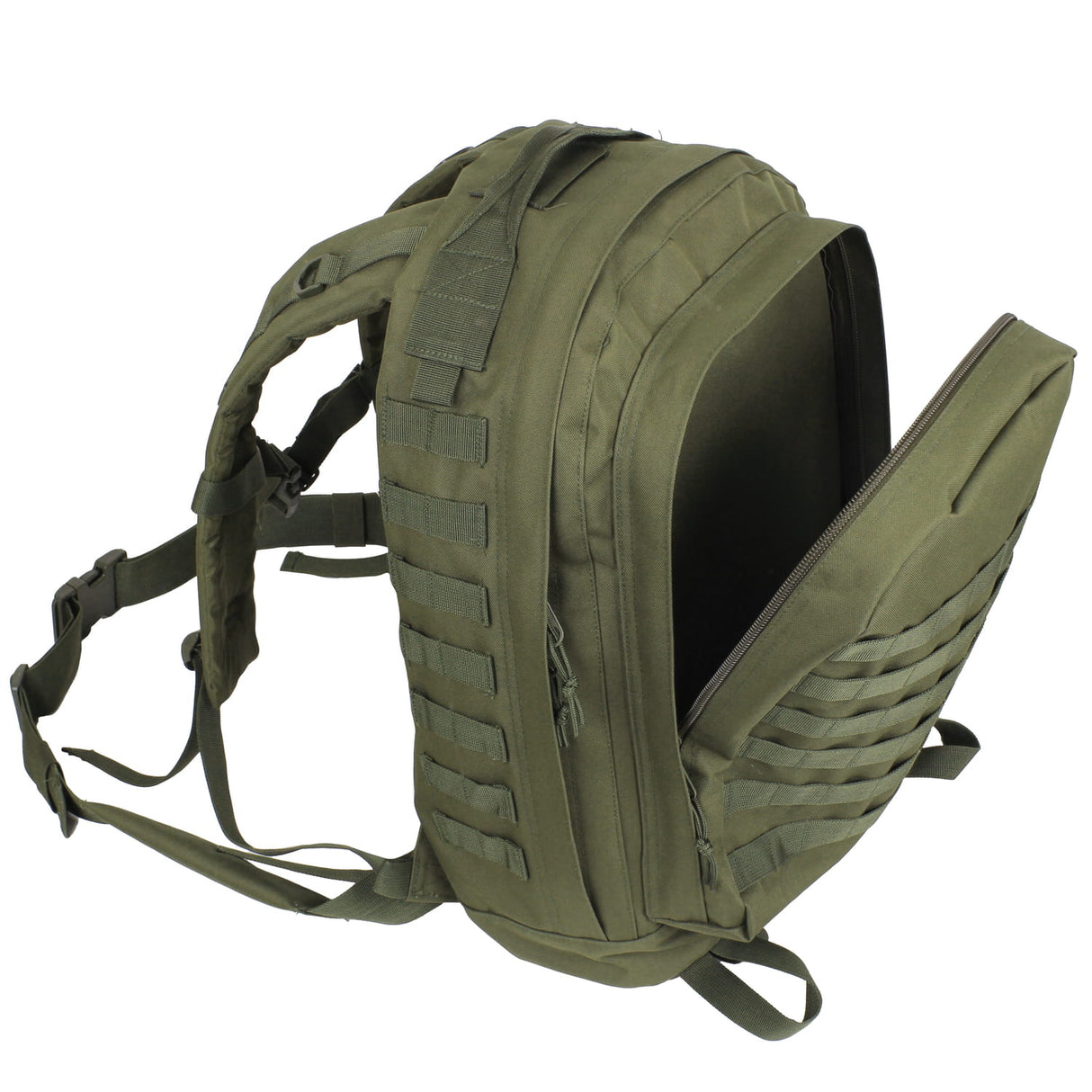 Basic Issue Olive Drab MOLLE 3-Day Assault Pack