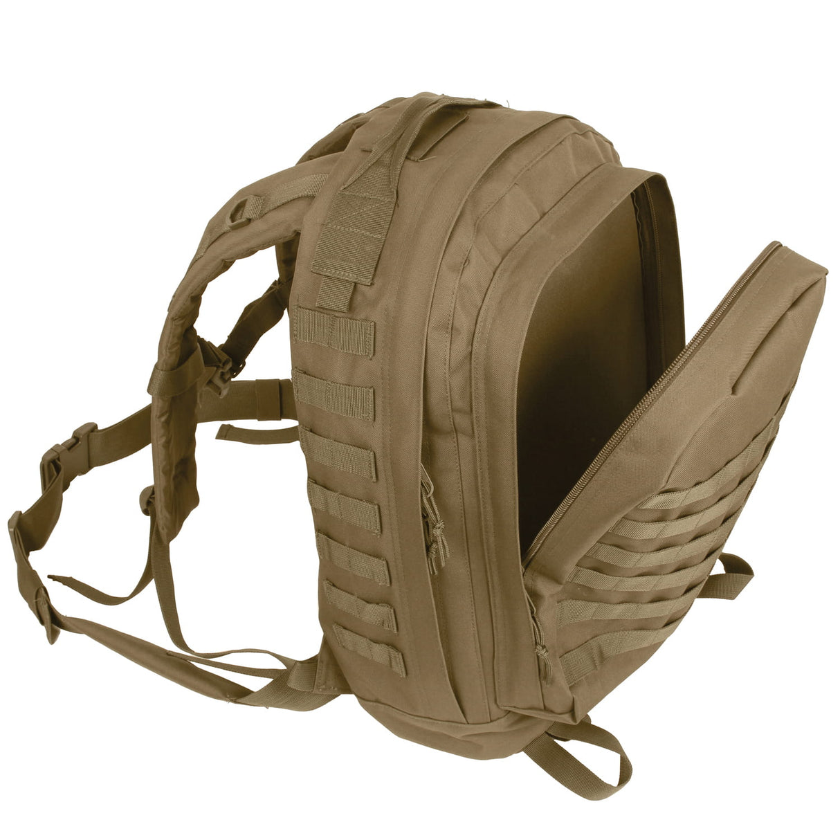 Basic Issue Coyote MOLLE Military Assault Pack