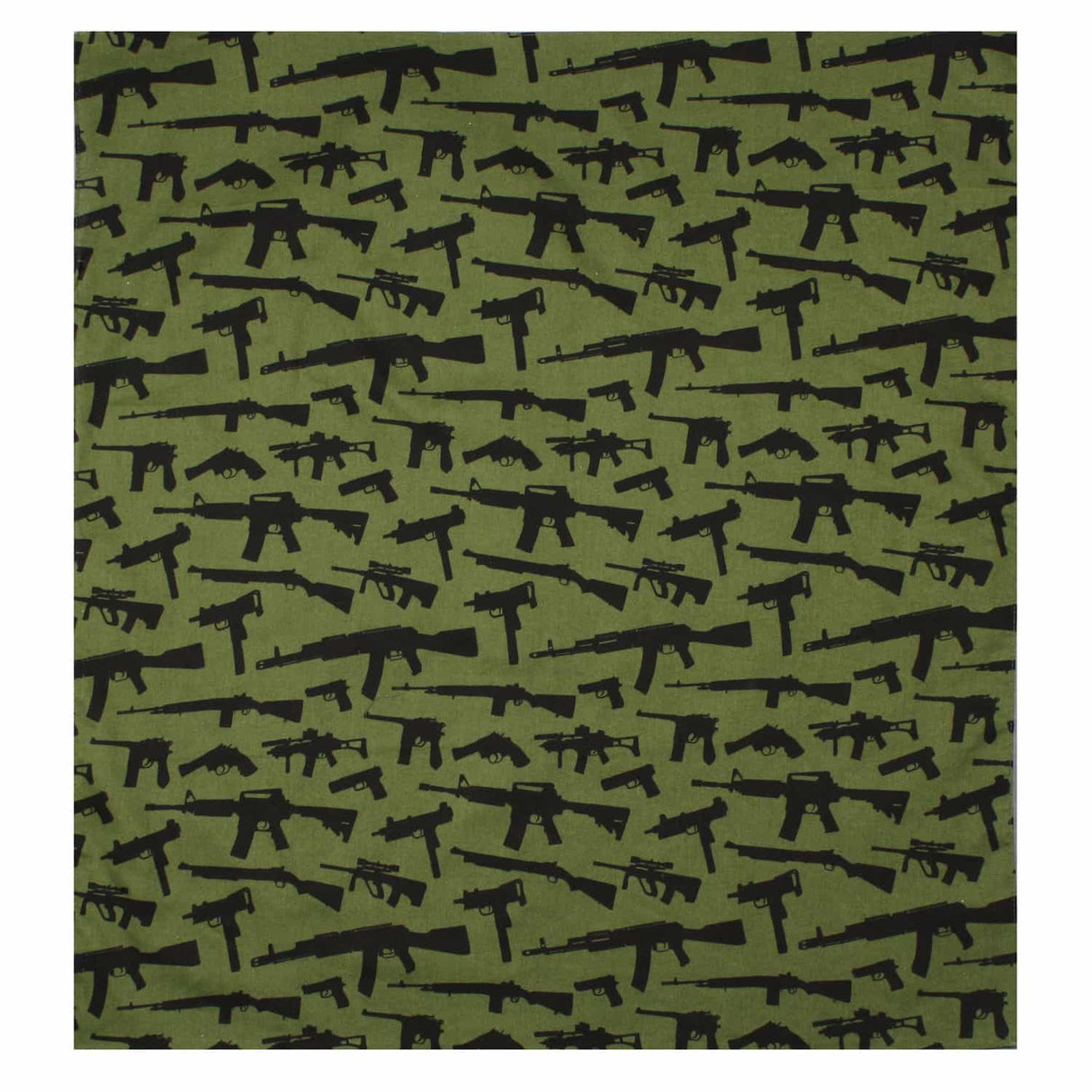 22 x 22-Inch Gun Pattern Bandana