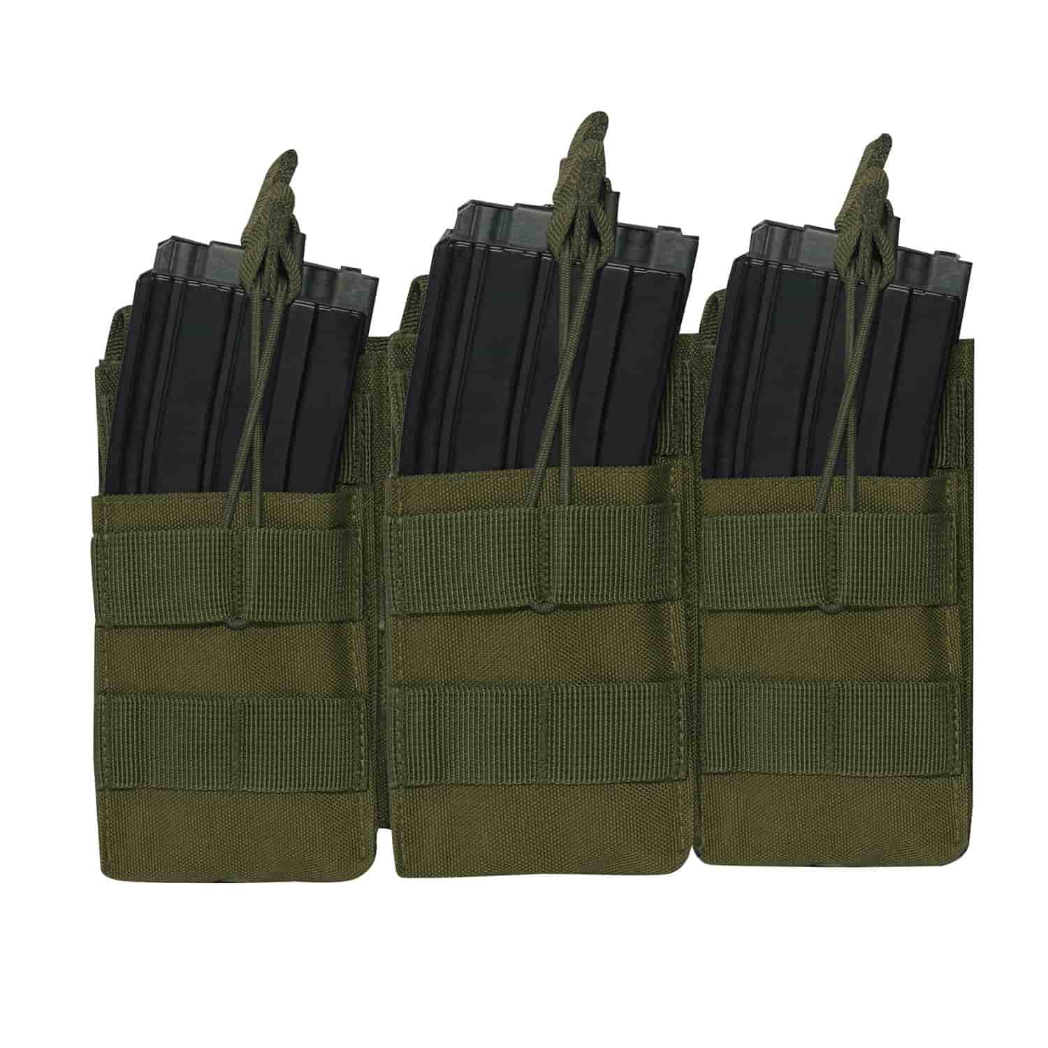 Rothco MOLLE Open Top 6 Rifle Mag Pouch