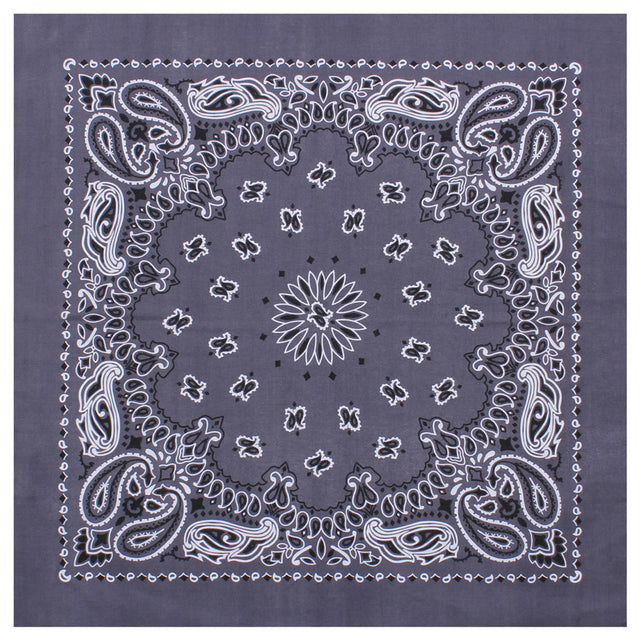 27-Inch Classic Paisley Bandana