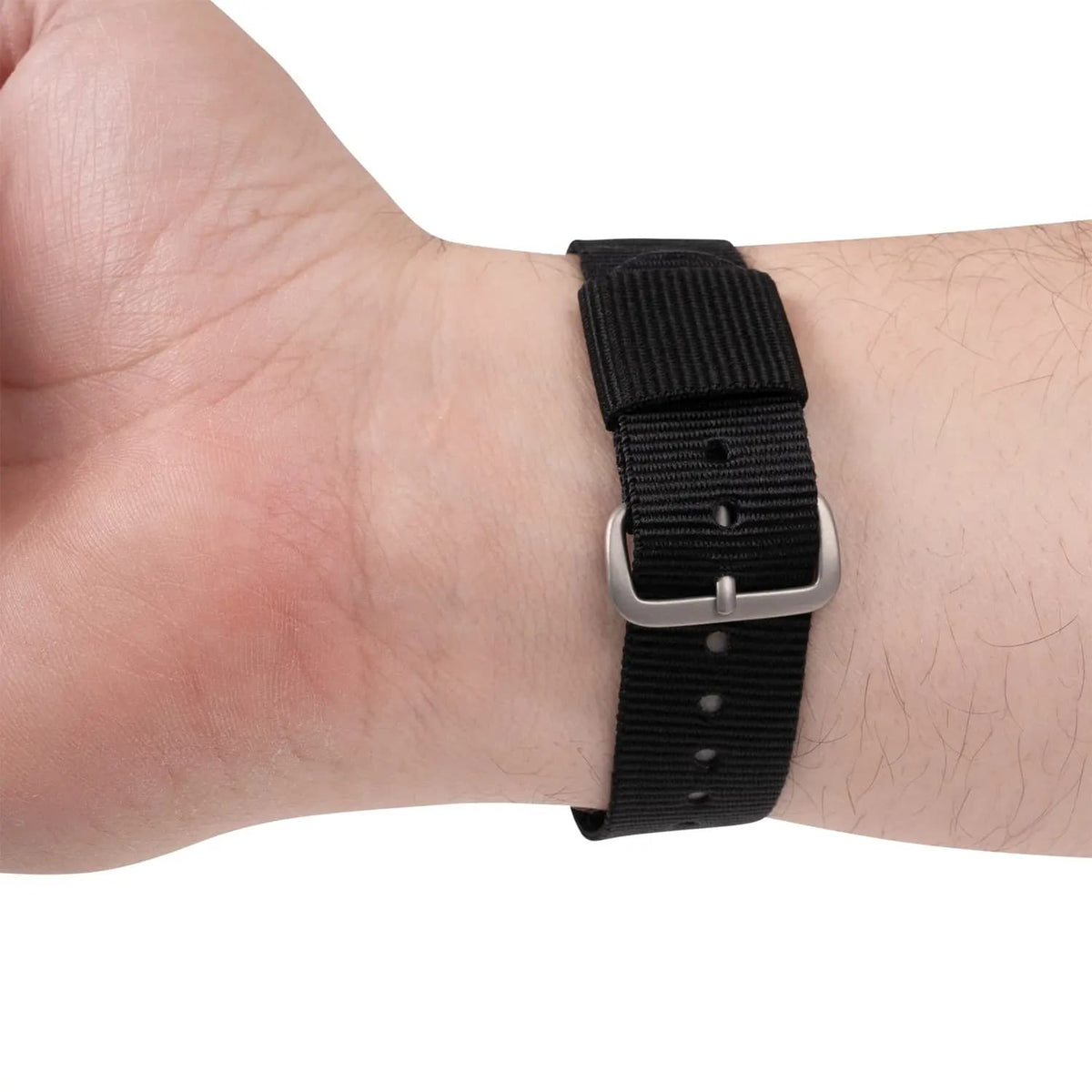 Black Quartz Movement Analog Military Watch