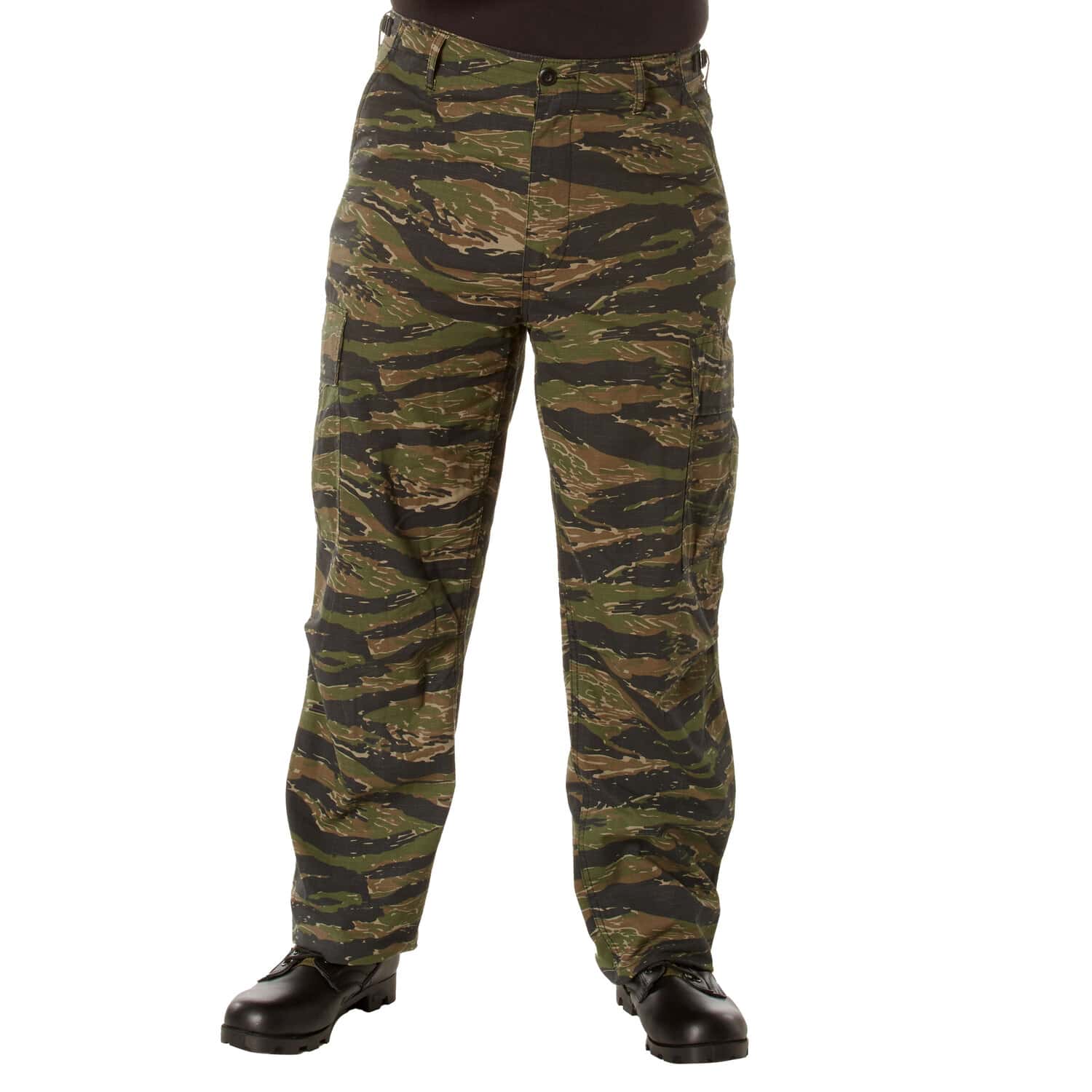 Vintage Vietnam Era Tiger Stripe Camo Cargo Pants