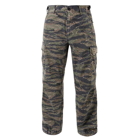 Vintage Vietnam Era Tiger Stripe Camo Cargo Pants
