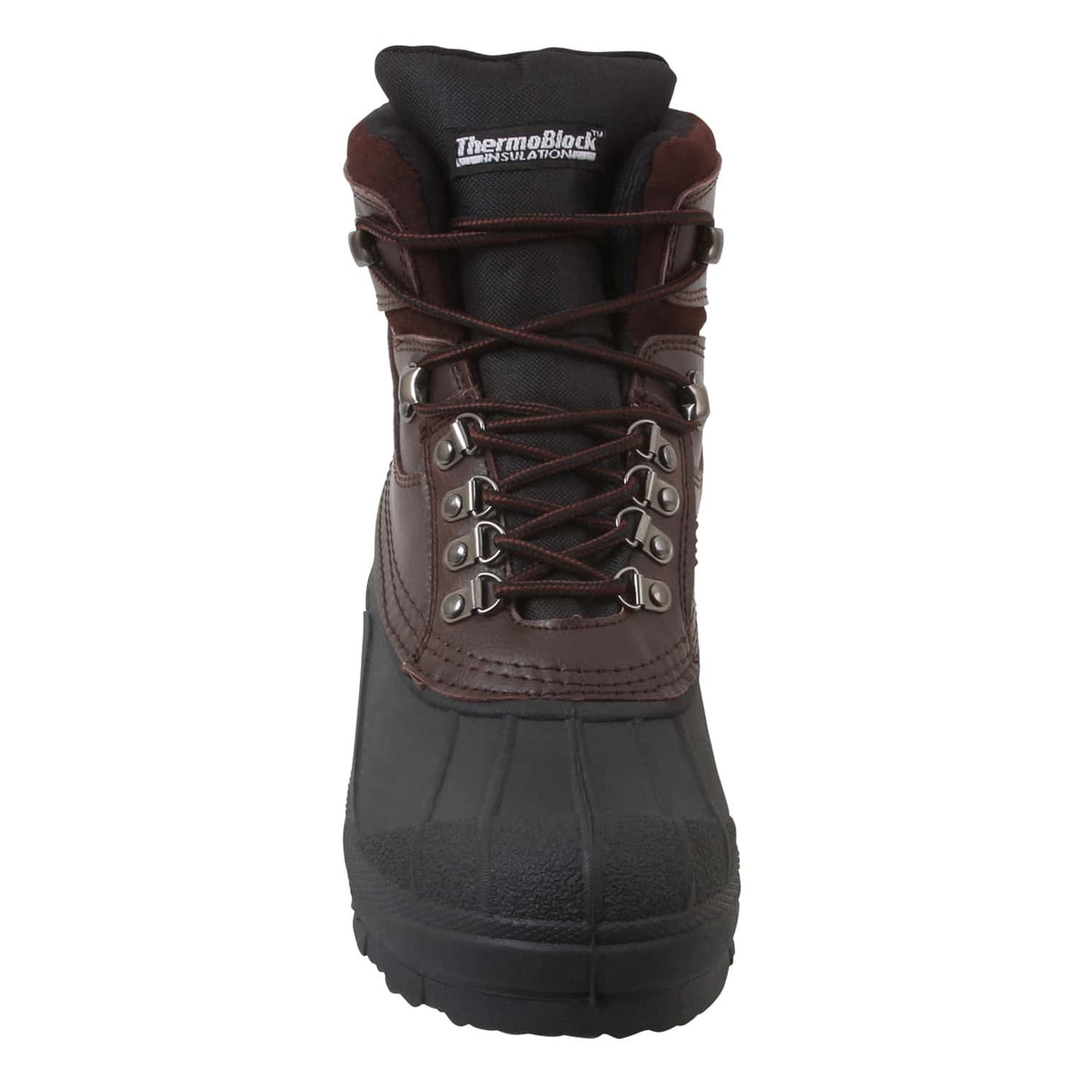 Waterproof Insulated Leather Winter Duck Boots