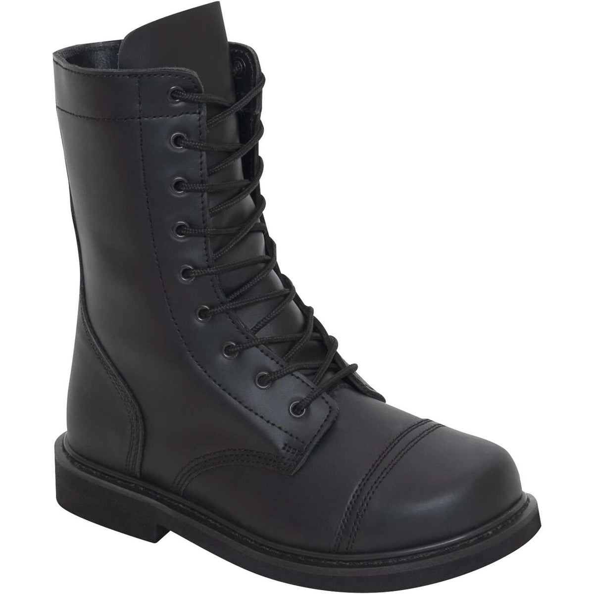 Basic Issue G.I. Style 8-Inch Black Combat Boots