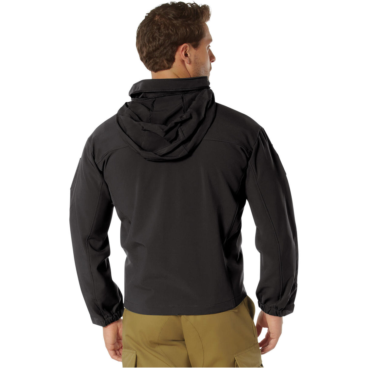 Covert Ops Black Lightweight Soft Shell Jacket