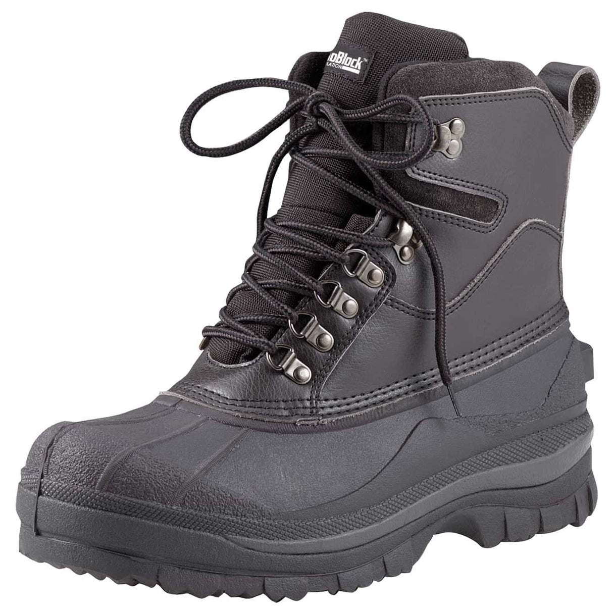 Waterproof Insulated Leather Winter Duck Boots