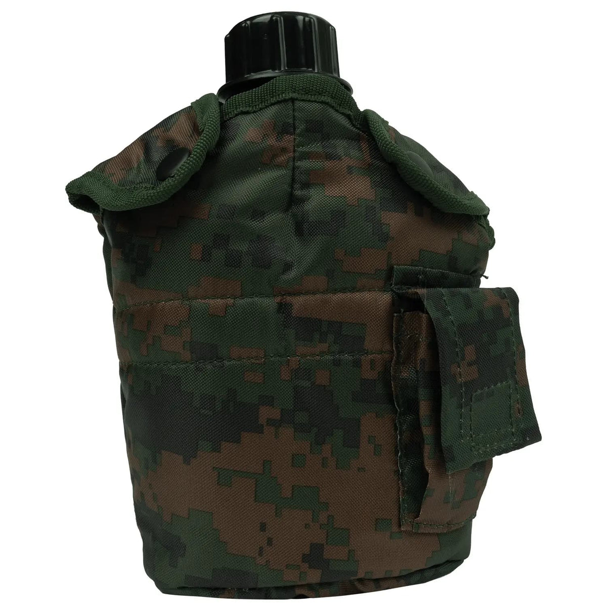 Woodland Digital Camo Military Canteen Cover