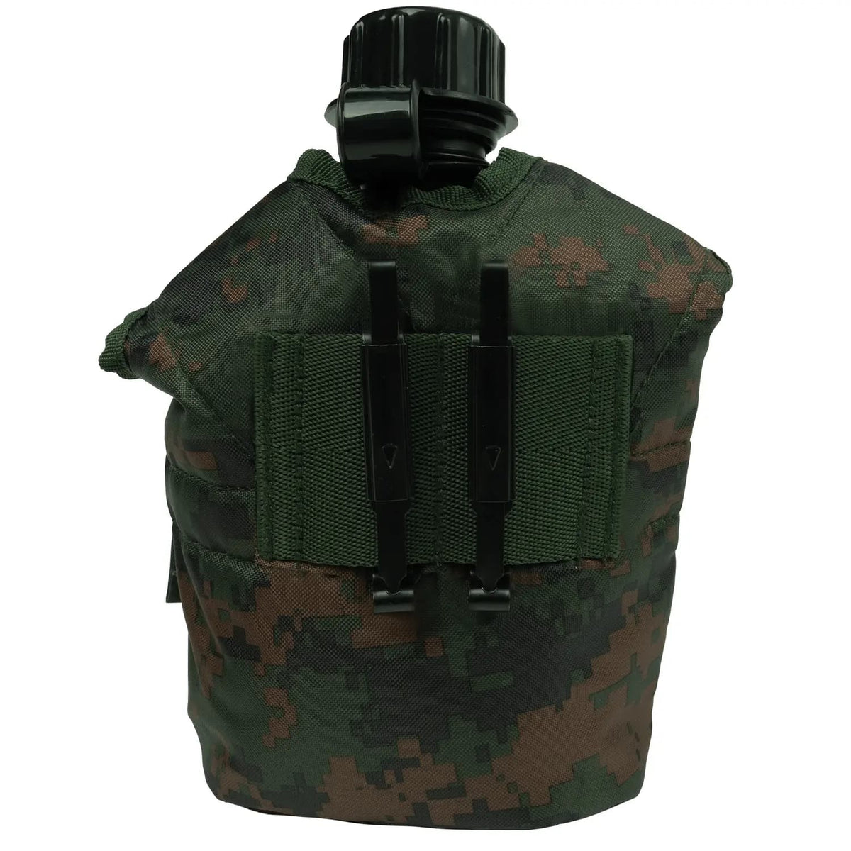 Woodland Digital Camo Military Canteen Cover