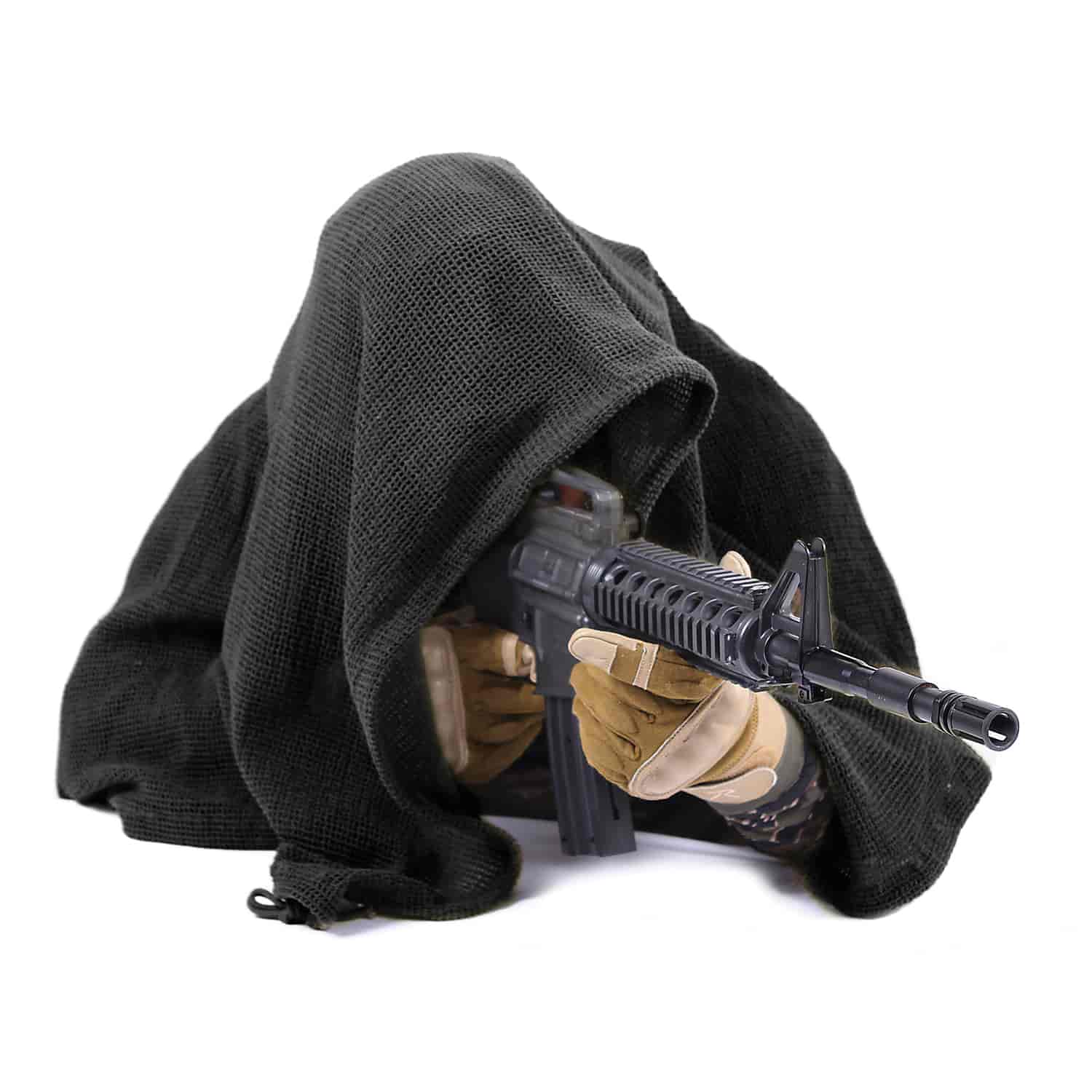 Tactical Sniper Veil with Cinch Cord