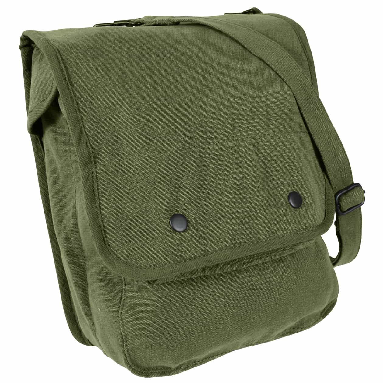 Basic Issue Military Canvas Map Case Shoulder Bag