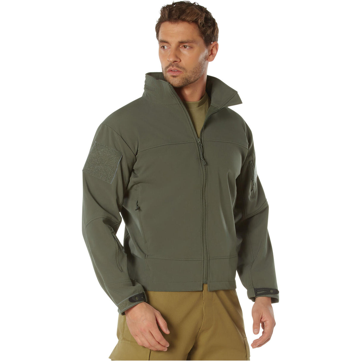 Covert Ops Olive Drab Lightweight Softshell Jacket