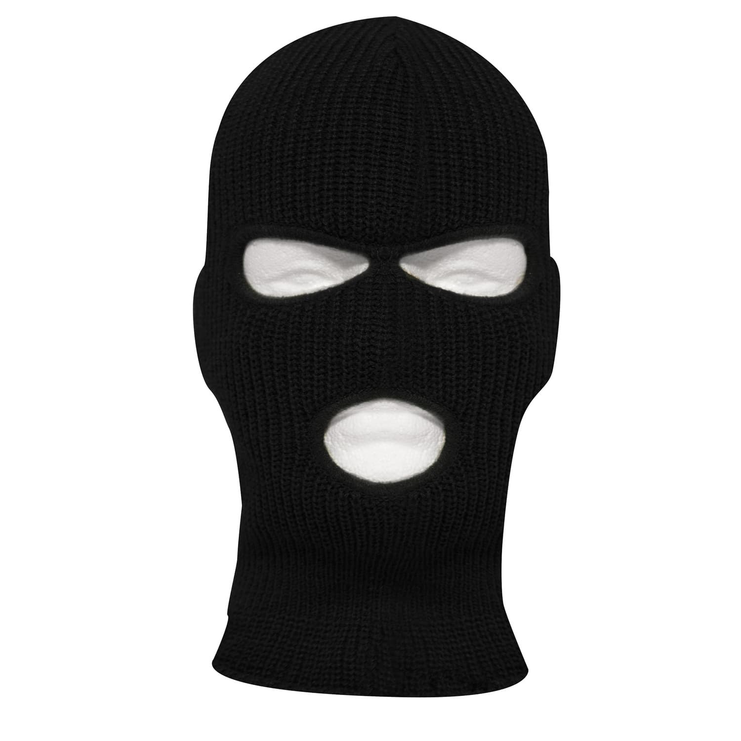 Basic Issue Fine Knit Acrylic 3-Hole Facemask