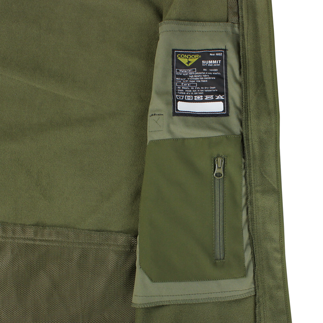 Summit Softshell Jacket - Olive Drab