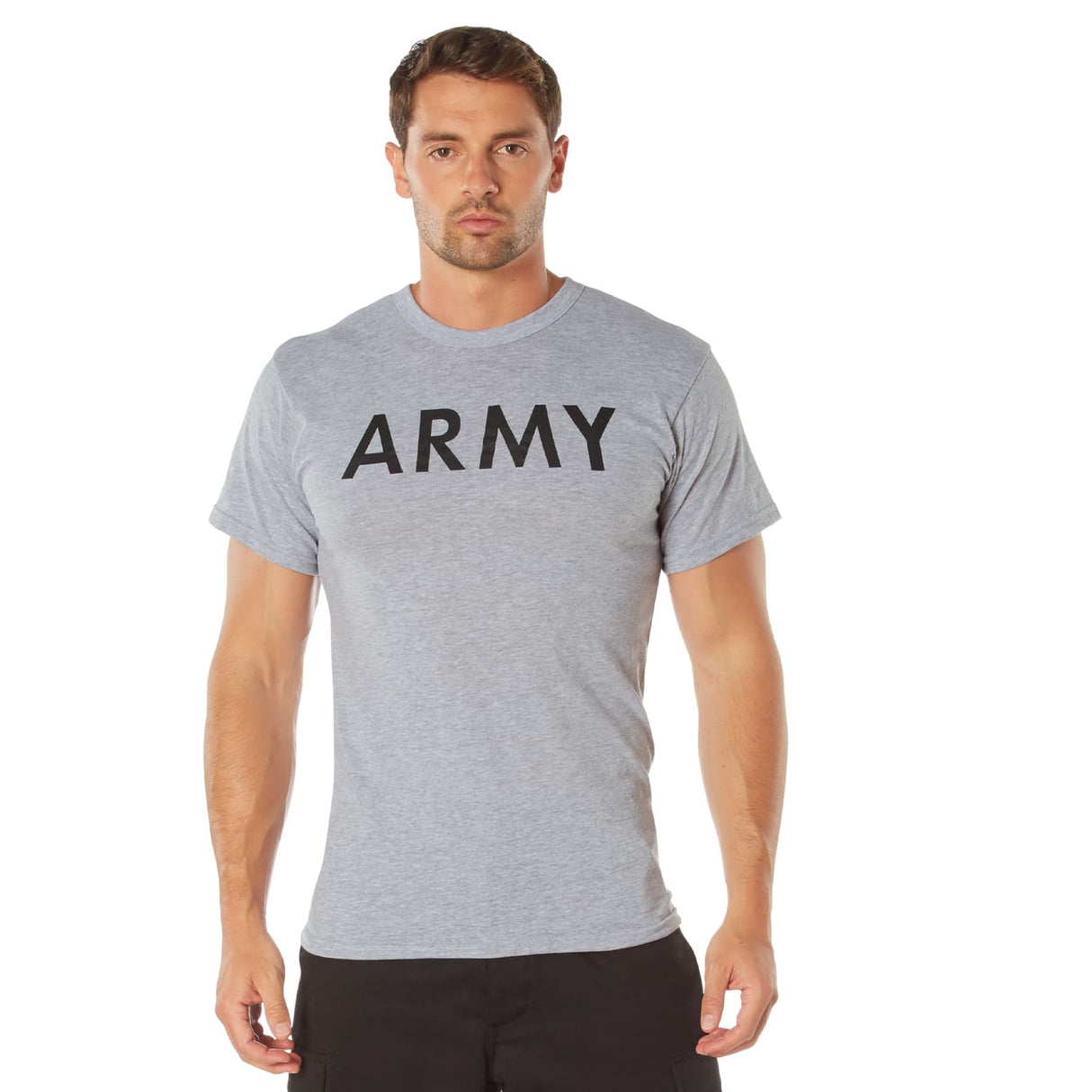 Grey US Army Physical Training T-Shirt