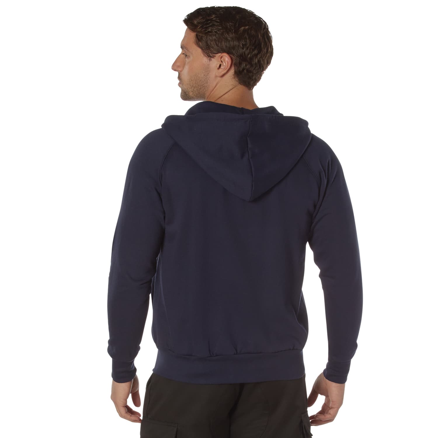 Thermal Lined Zip-Up Hooded Sweatshirt