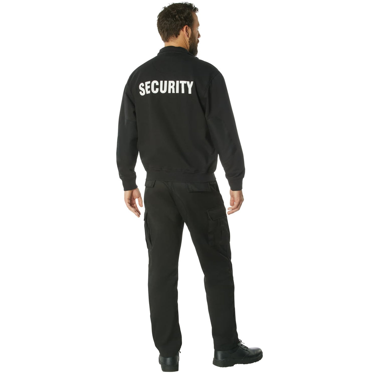 Security Pullover Quarter Zip Uniform Job Shirt
