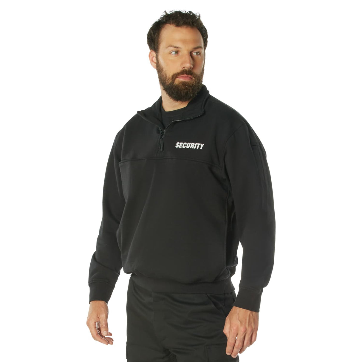 Security Pullover Quarter Zip Uniform Job Shirt