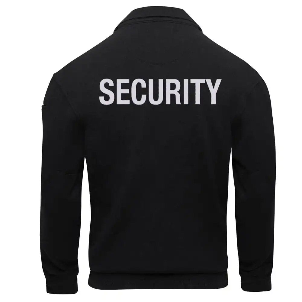 Security Pullover Quarter Zip Uniform Shirt