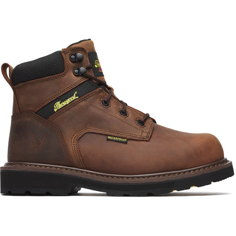 Thorogood Jobsite 6-inch Brown Composite Safety Toe Waterproof Men's Work Boot