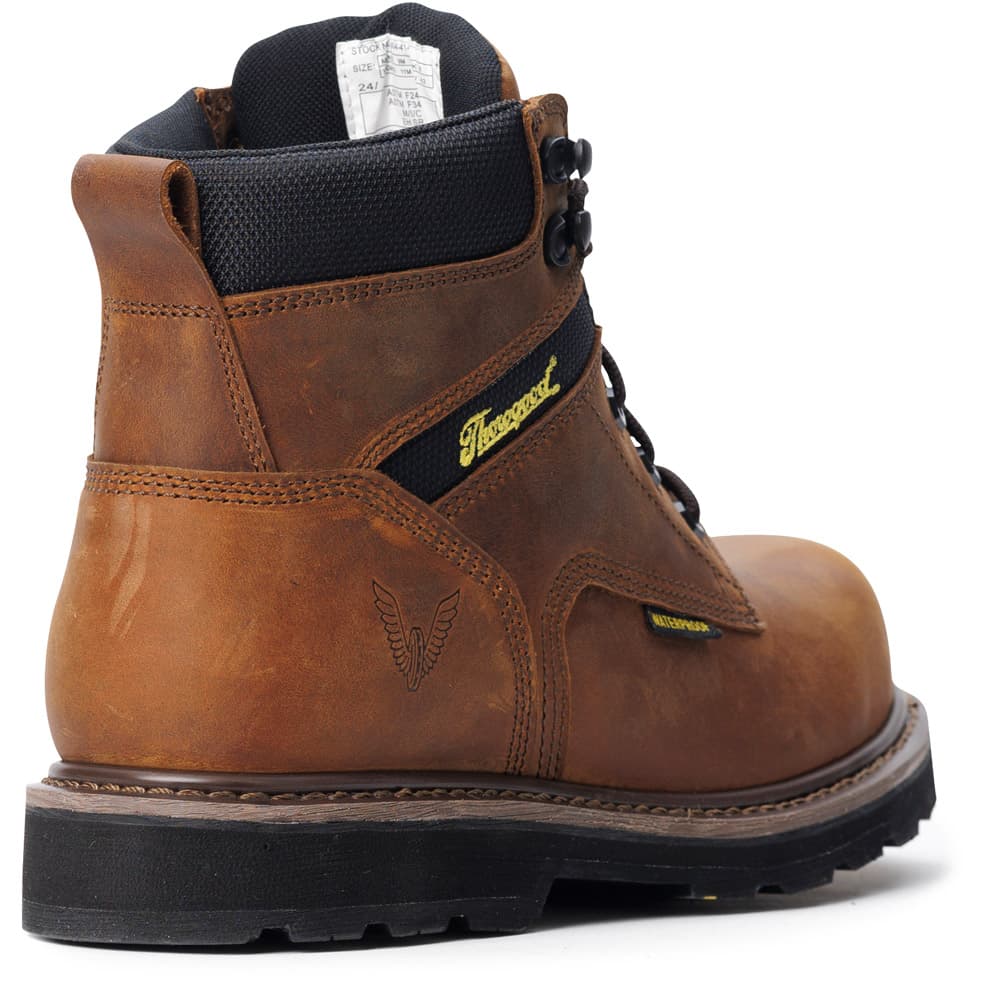 Thorogood Jobsite 6-inch Brown Composite Safety Toe Waterproof Men's Work Boot