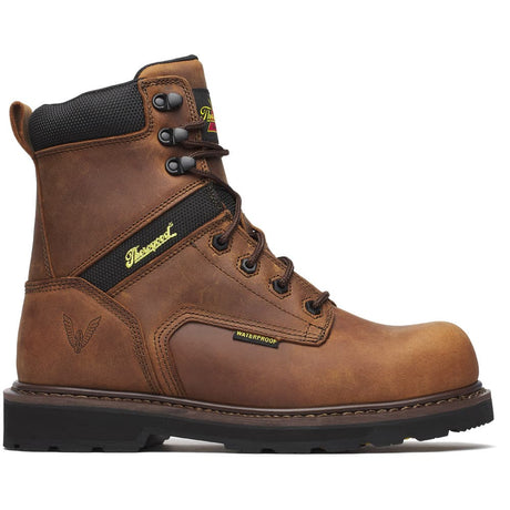 Thorogood Jobsite 8-inch Brown Composite Safety Toe Waterproof Men's Work Boot