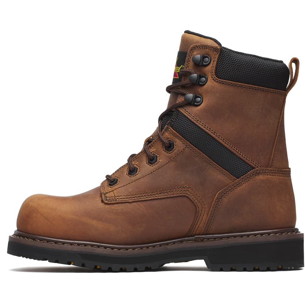 Thorogood Jobsite 8-inch Brown Composite Safety Toe Waterproof Men's Work Boot