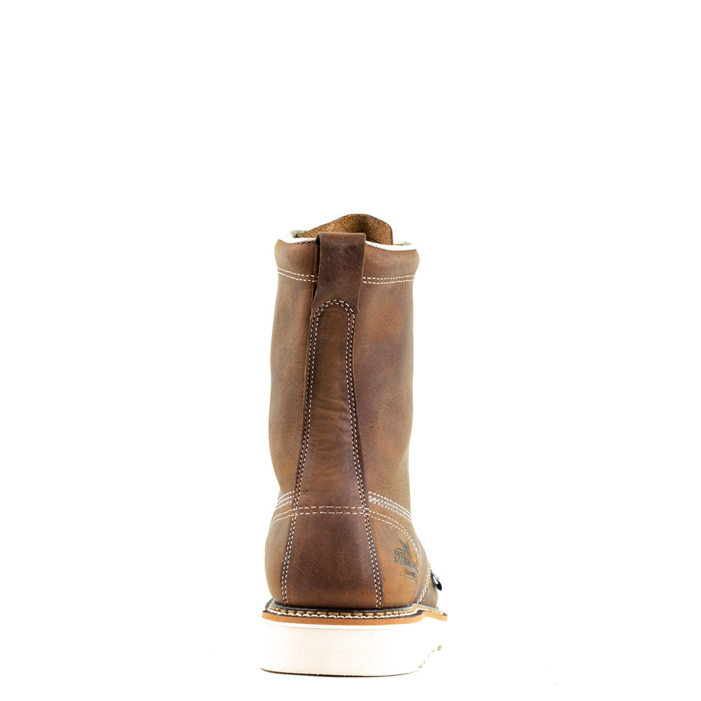 Thorogood American Heritage 8-Inch Light Brown Moc Wedge Work Boot