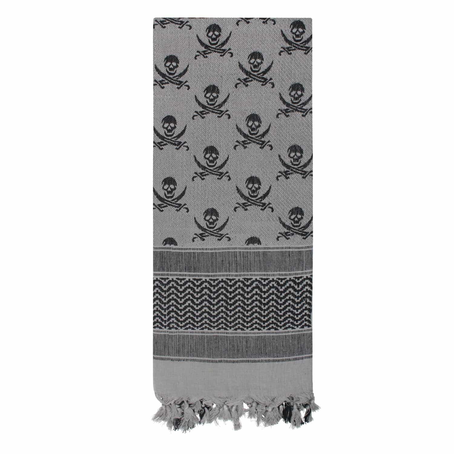 Skull and Crossbones Shemagh Tactical Scarf