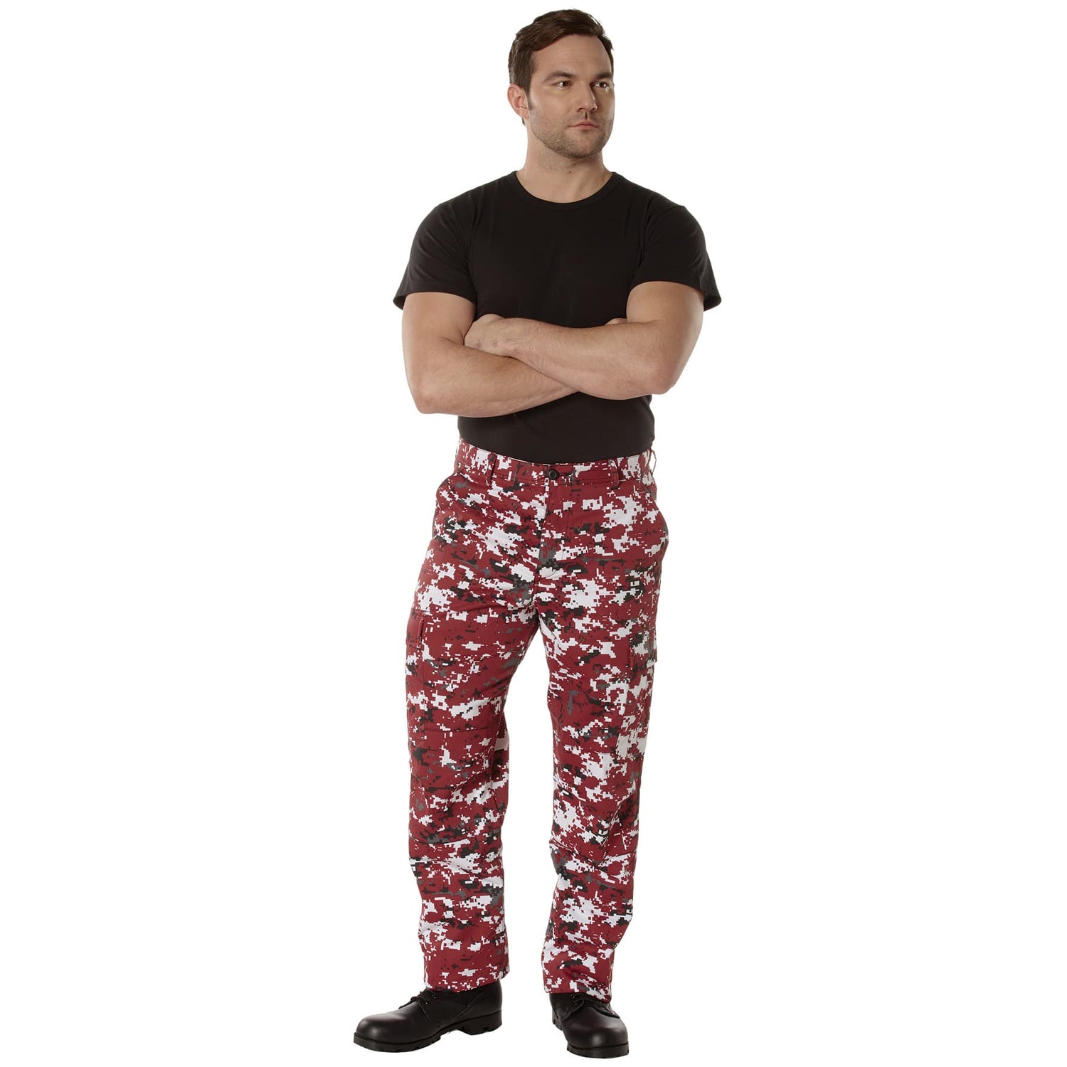 Red Digital Camouflage BDU Pant