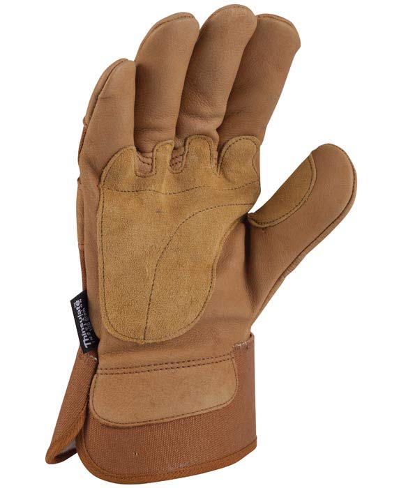Carhartt Insulated Duck Leather Work Glove with Safety Cuff