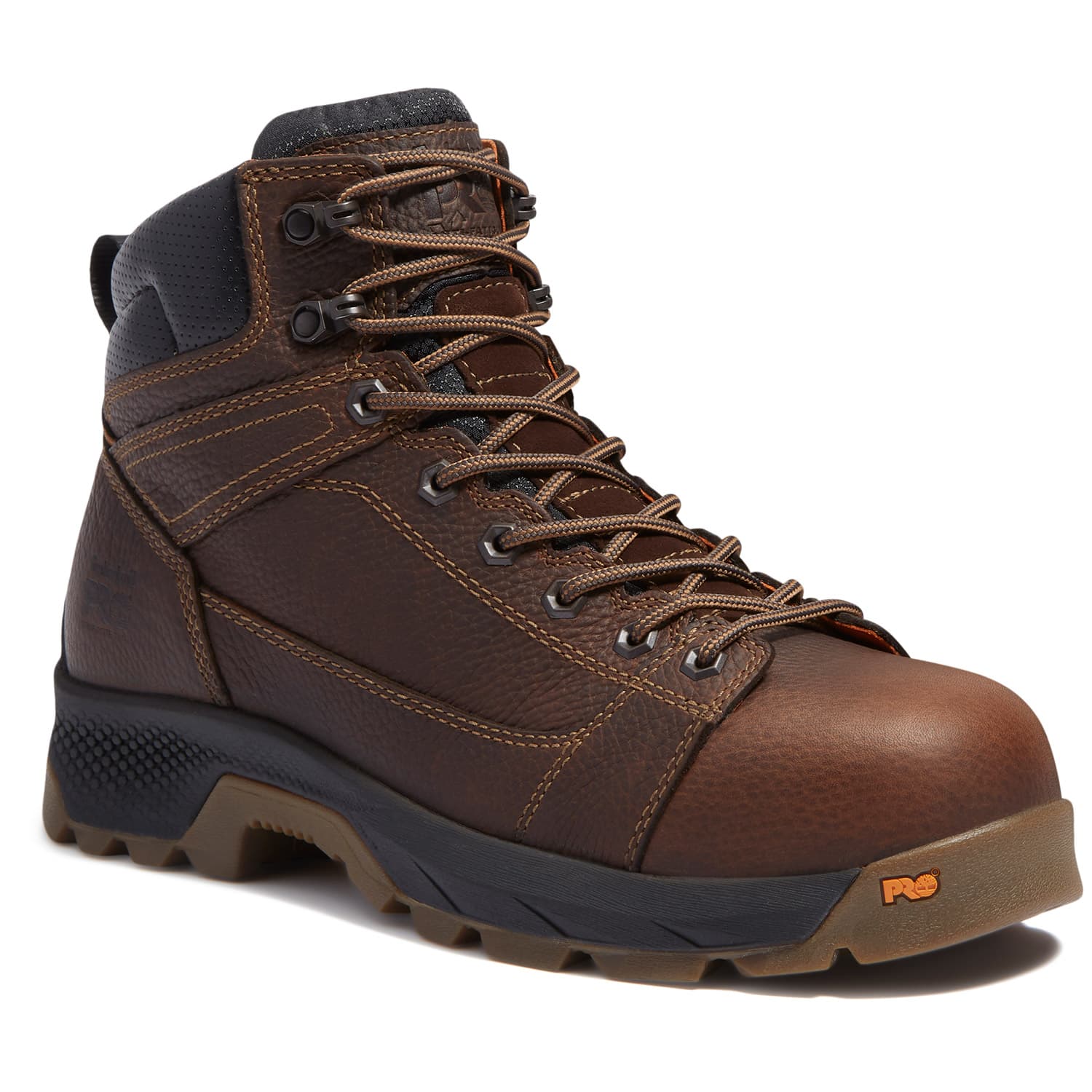 Timberland Pro Titan EV Composite Safety Toe Mid Brown Lace To Toe Men's Work Boot