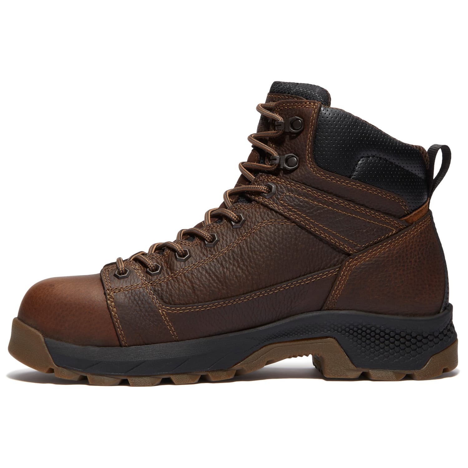 Timberland Pro Titan EV Composite Safety Toe Mid Brown Lace To Toe Men's Work Boot