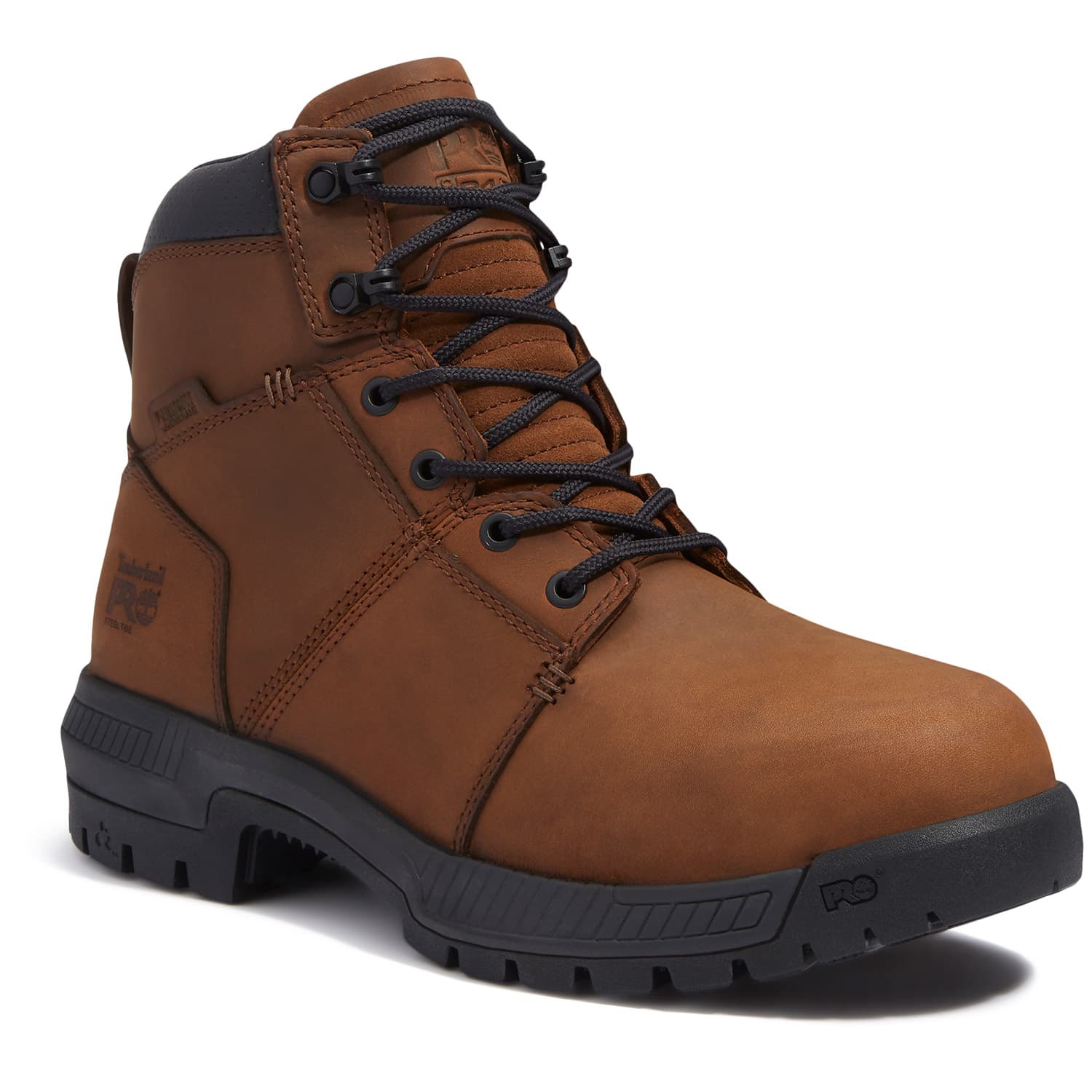 Timberland Pro Montauk Steel Safety Toe Brown Waterproof Men's Work Boot