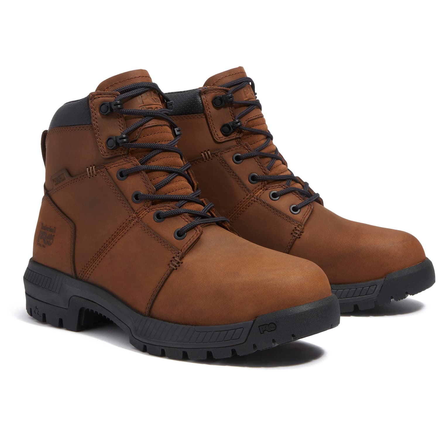 Timberland Pro Montauk Steel Safety Toe Brown Waterproof Men's Work Boot