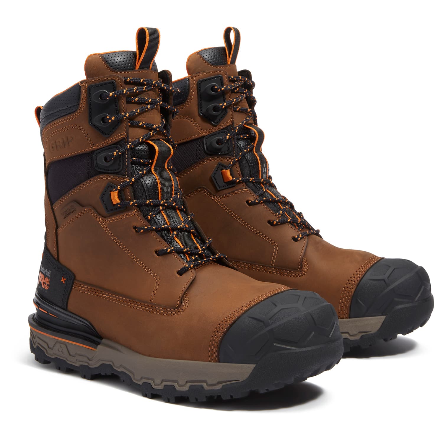 Timberland Pro Boondock Ultralight Composite Safety Toe 8-Inch Waterproof Men's Work Boot