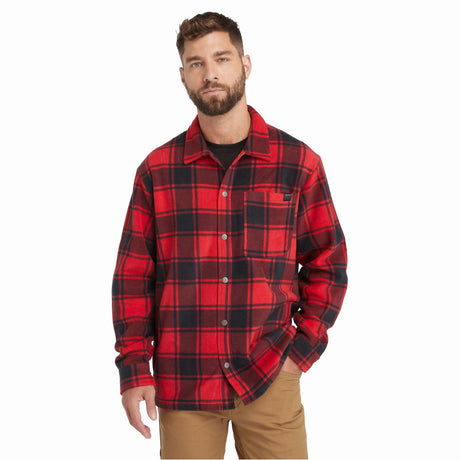 Timberland PRO Gritman Check Heavyweight Fleece Men's Shirt