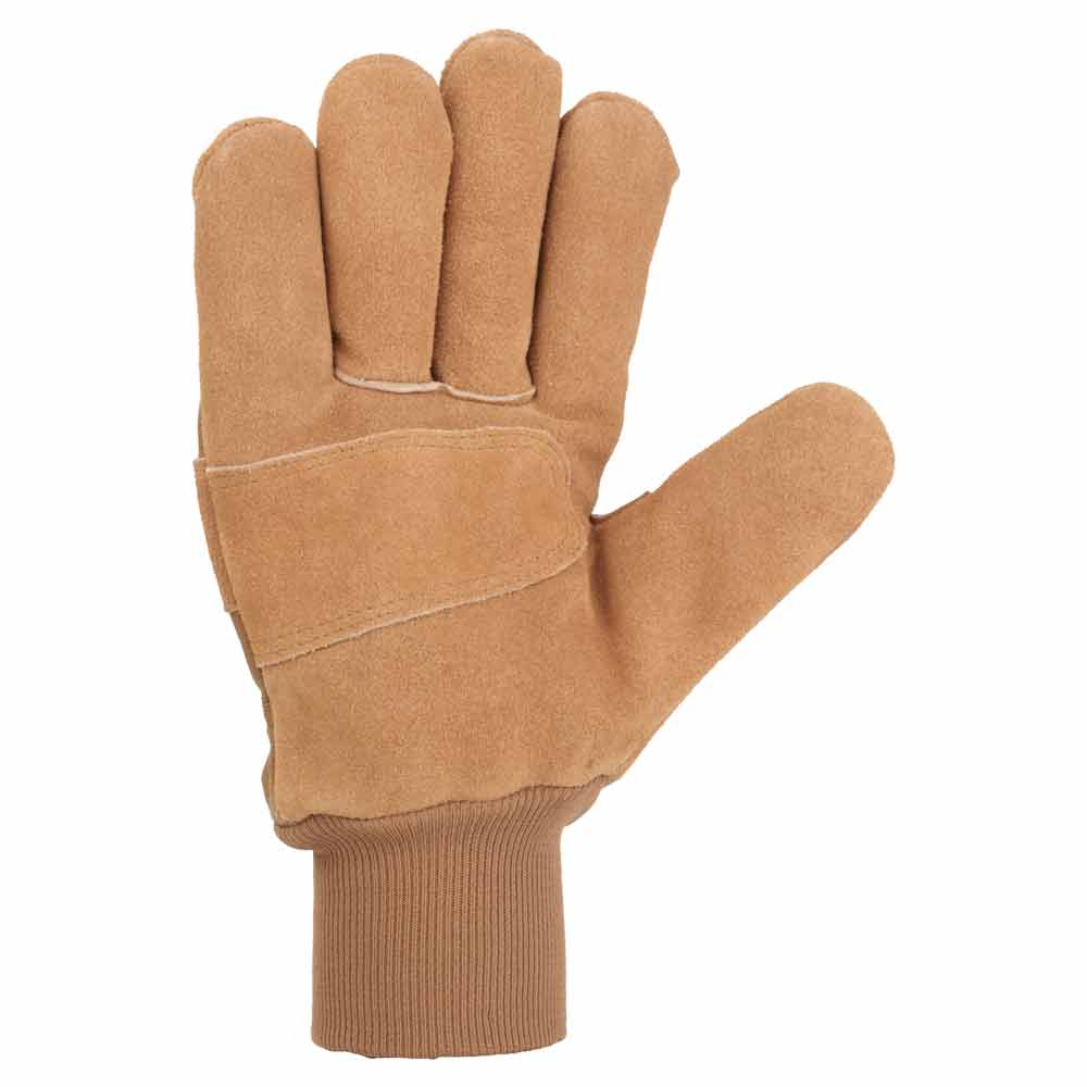 Carhartt Storm Defender Insulated Duck Suede Knit Cuff Work Gloves