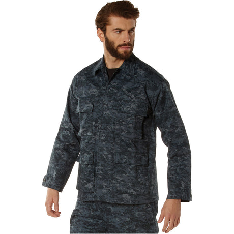 Basic Military Digital Camouflage BDU Shirt